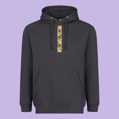 Pumpkin Caffee Heavyweight Hoodie Designed By Bundleandbundleshop