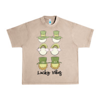 French Oak lucky vibes Urban Heavy Tee - MaliasSmallBusiness