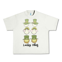 Pistachio lucky vibes Urban Heavy Tee - MaliasSmallBusiness