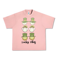 Salmon lucky vibes Urban Heavy Tee - MaliasSmallBusiness