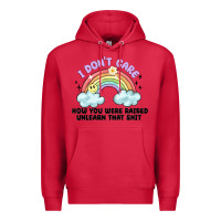 Cardinal i dont care how you were raised Premium Hoodie - MaliasSmallBusiness