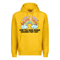 Lemon i dont care how you were raised Premium Hoodie - MaliasSmallBusiness