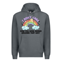 Rock i dont care how you were raised Premium Hoodie - MaliasSmallBusiness