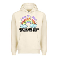 Tofu i dont care how you were raised Premium Hoodie - MaliasSmallBusiness
