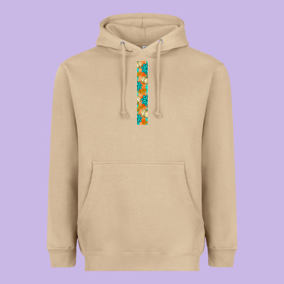 Fall Pumpkin Heavyweight Hoodie Designed By Bundleandbundleshop