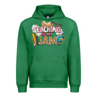 Emerald teaching is my jam teacher school Urban Hoodie - NancyCooperArtShop
