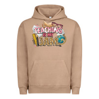 Pigment Burro teaching is my jam teacher school Urban Hoodie - NancyCooperArtShop