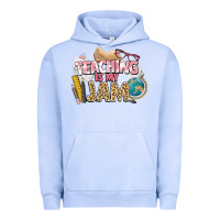 Pigment Grape Ice teaching is my jam teacher school Urban Hoodie - NancyCooperArtShop
