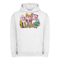 Pigment Lunar Rock teaching is my jam teacher school Urban Hoodie - NancyCooperArtShop