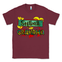 Burgundy softball grandma with leopard Classic Tee - Zillion Design Studio