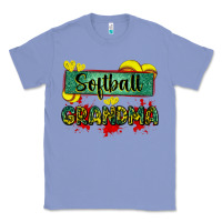 Colony Blue softball grandma with leopard Classic Tee - Zillion Design Studio