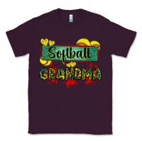 Plum softball grandma with leopard Classic Tee - Zillion Design Studio