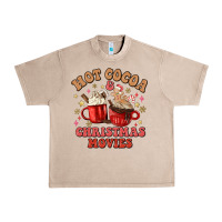 French Oak hot cocoa and christmas movies Urban Heavy Tee - MaliasSmallBusiness