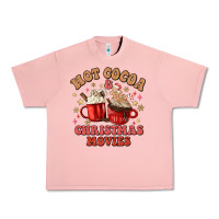 Salmon hot cocoa and christmas movies Urban Heavy Tee - MaliasSmallBusiness