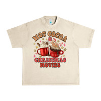 Sandshell hot cocoa and christmas movies Urban Heavy Tee - MaliasSmallBusiness