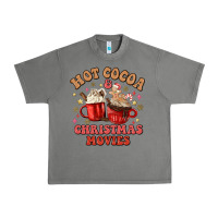 Hot Cocoa And Christmas Movies Urban Heavy Tee | Teevron