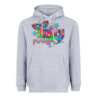 Heather Grey beach please Heavyweight Hoodie - AdoDesignShop