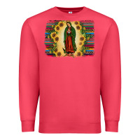 Cardinal serape our lady of guadalupe2 Premium Sweatshirt - JahusDesignShop