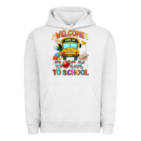 Welcome Back To School With School Bus Urban Hoodie | Teevron