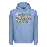 Colony Blue somebodys high maintenance problem Premium Hoodie - MaliasSmallBusiness
