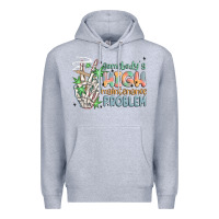 Heather Grey somebodys high maintenance problem Premium Hoodie - MaliasSmallBusiness