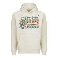 Oatmeal Heather somebodys high maintenance problem Premium Hoodie - MaliasSmallBusiness