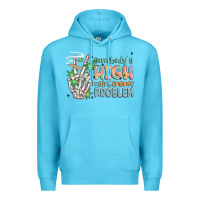Ocean Blue somebodys high maintenance problem Premium Hoodie - MaliasSmallBusiness