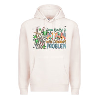Pale Pink somebodys high maintenance problem Premium Hoodie - MaliasSmallBusiness