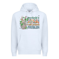 White somebodys high maintenance problem Premium Hoodie - MaliasSmallBusiness
