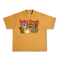 Santas Favorite Soccer Player Urban Heavy Tee | Teevron