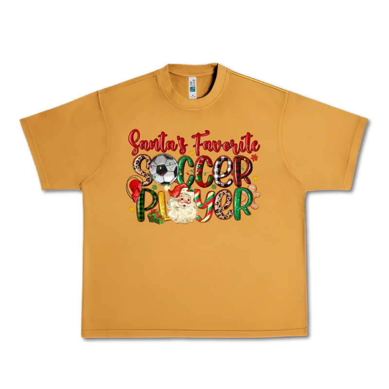Santas Favorite Soccer Player Urban Heavy Tee by MaliasSmallBusiness | Teevron