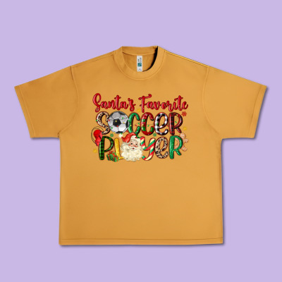 Urban Heavy Tee santas favorite soccer player
