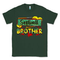Sports Green softball brother Classic Tee - Zillion Design Studio