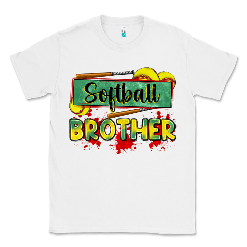 Softball Brother Classic Tee by Zillion Design Studio | Teevron