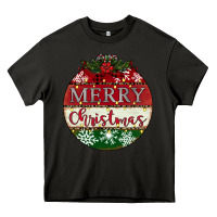 Asphalt merry christmas Heavy Core Tee - CowhideDigitalArt