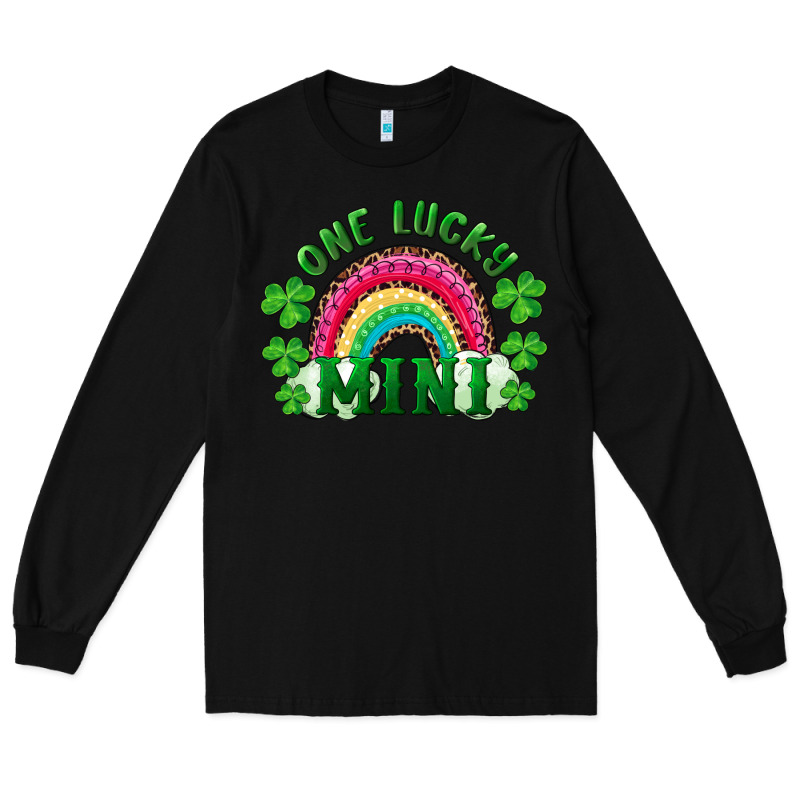 St Patrick's Day One Lucky Mini Long Sleeve Tee by RanaPortraitStore | Teevron