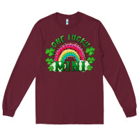 Burgundy st patrick's day one lucky mini Long Sleeve Tee - RanaPortraitStore