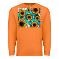 Carrot gemstone sunflower Premium Sweatshirt - JahusDesignShop