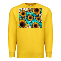 Lemon gemstone sunflower Premium Sweatshirt - JahusDesignShop