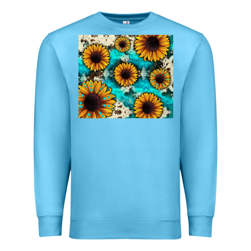 Gemstone Sunflower Premium Sweatshirt by JahusDesignShop | Teevron