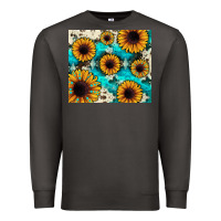 Smoke gemstone sunflower Premium Sweatshirt - JahusDesignShop