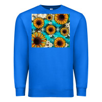 True Royal gemstone sunflower Premium Sweatshirt - JahusDesignShop