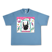 Pebble Blue some days i rock it Urban Heavy Tee - MaliasSmallBusiness