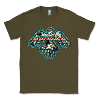 Army Green western thunderbird Classic Tee - RanaPortraitStore