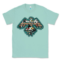 Seafoam western thunderbird Classic Tee - RanaPortraitStore