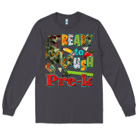 Smoke ready to crush pre k Long Sleeve Tee - texasbilliewilder