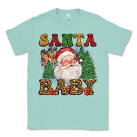 Seafoam santa baby Classic Tee - FaDigitalArtStudio