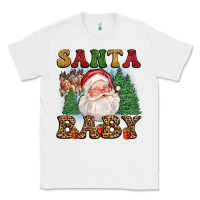 White santa baby Classic Tee - FaDigitalArtStudio