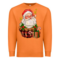 Carrot santa claus cupcake Premium Sweatshirt - AdoDesignShop