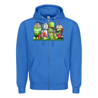 True Royal tennis coffee cups Zipper Hoodie - Zillion Design Studio